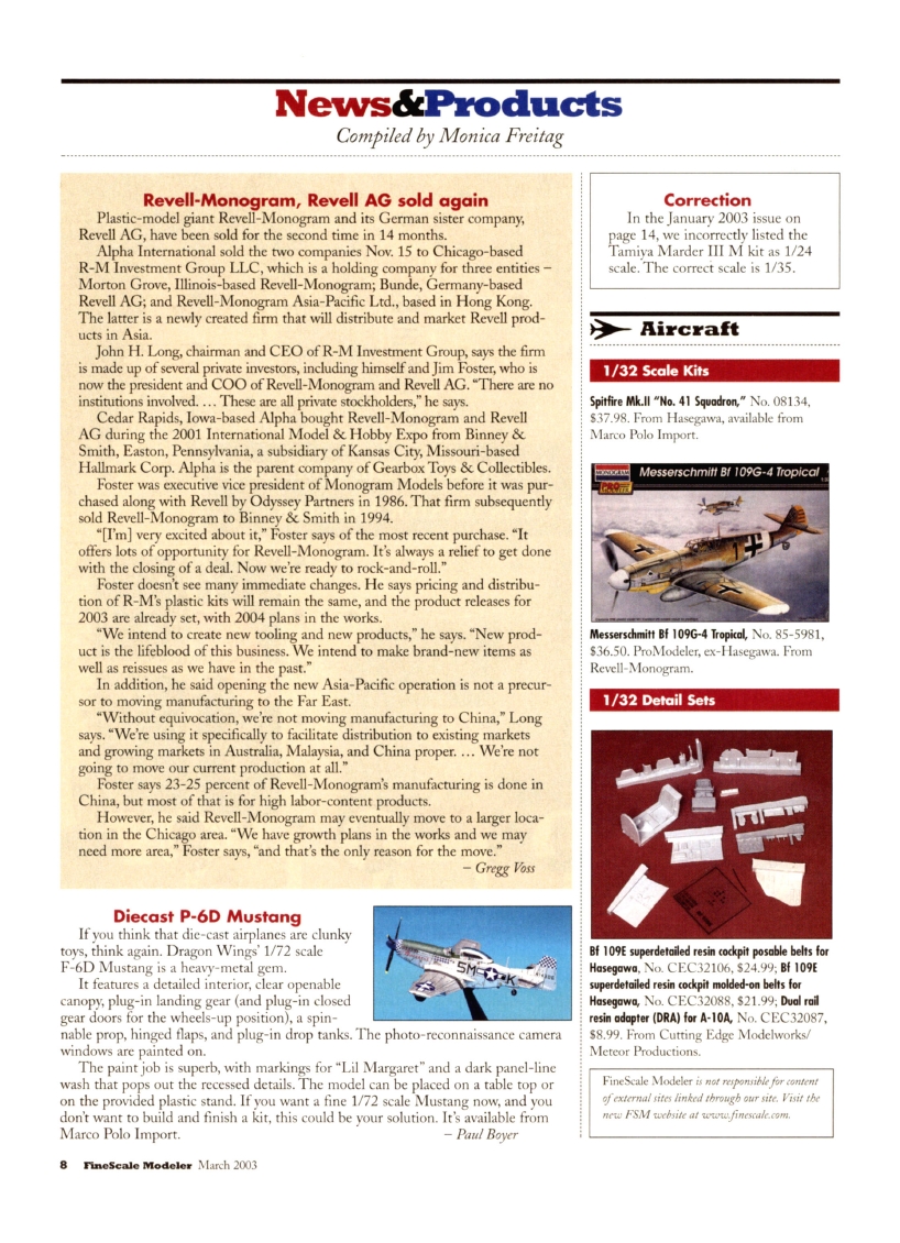 FineScale Modeler 2003-03 (Vol21-03)